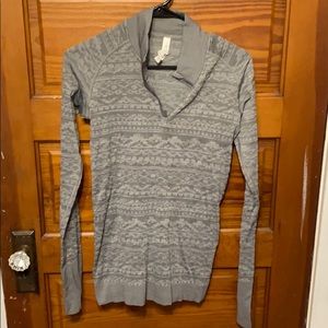 Lulu lemon 1/4 zip. Size 6